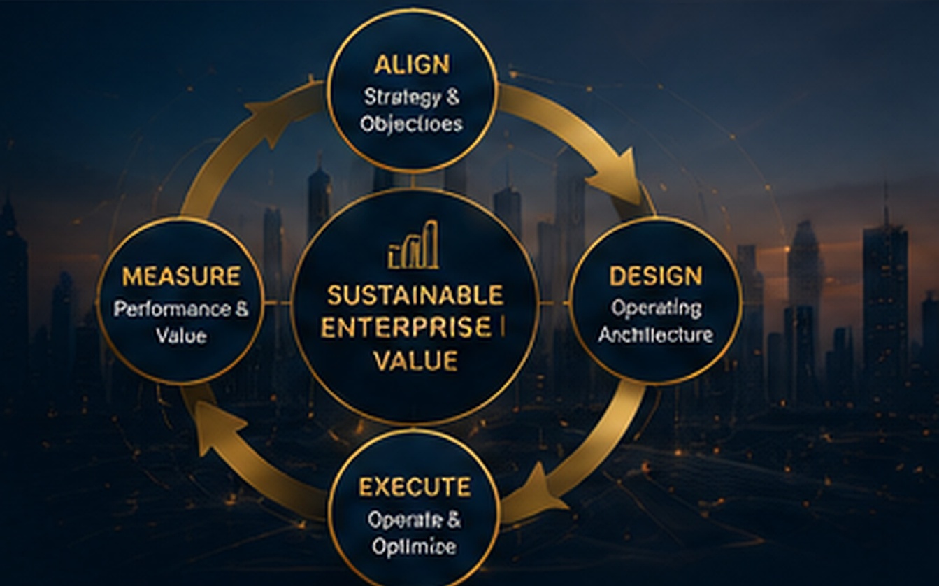Build the operating environment where strategy can succeed. DOS™ visual